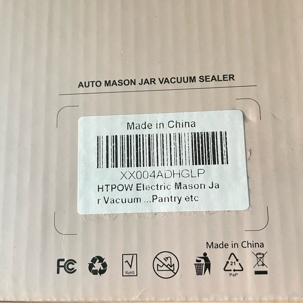 $15 SALE Automatic Mason Jar Sealer NIB Summer Food Preservation Gift Idea - Picture 9 of 11